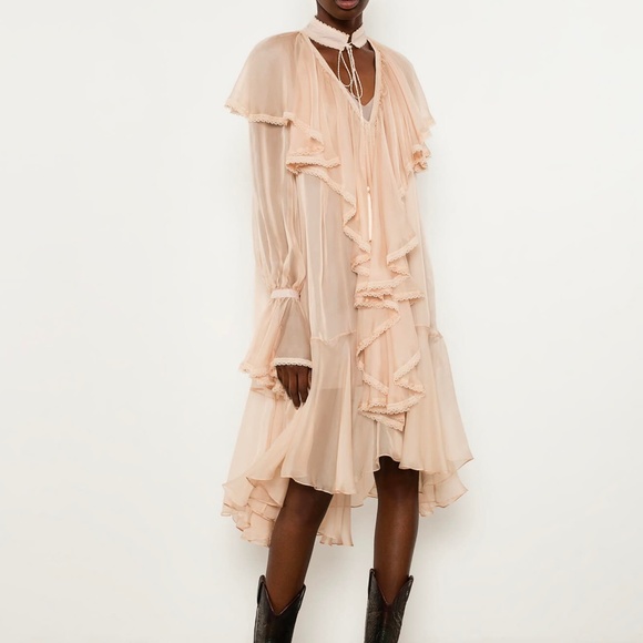 OCEAN OF TENDERNESS MIDI DRESS - Picture 1 of 1